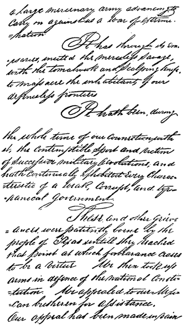 Texas Declaration of Independence 8